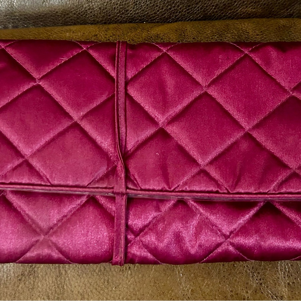 Elegant Quilted Jewerly or CosmeticOrganizer